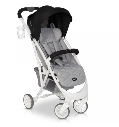 Euro-Cart Volt Pro - lekki wózek spacerowy do 22 kg | Anthracite